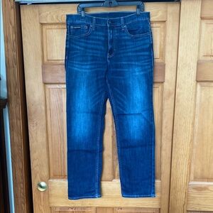 Calvin Klein Blue Straight Jeans Classic Fit